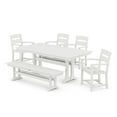 thumbnail image 9 of POLYWOOD Gulf Shores Farmhouse Trestle Dining Set, 6pc, 9 of 9