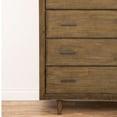 thumbnail image 2 of Ashfield Mid-Century 6-Drawer Chest, Light Brown, 2 of 7