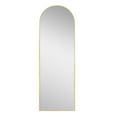 thumbnail image 3 of Member's Mark 22" x 67" Metal Arch Floor Easel Mirror, Black or Brass, 3 of 8