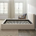 thumbnail image 5 of Newfield Grounded Upholstered Platform Bed with Headboard, Assorted Sizes and Colors, 5 of 5