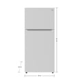 thumbnail image 2 of Kenmore 18.1 Cu. Ft. Garage-Ready Top-Freezer Refrigerator with Ice Maker, 2 of 13