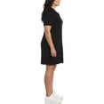 thumbnail image 4 of Rafaella Women's Plus Size Short Sleeve Mini Dress, 4 of 4