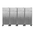 thumbnail image 9 of Seville Classics UltraHD 2 Piece Rolling Steel Garage Storage Cabinet With Stacker Set, 36" W x 18" D x 90.5" H, 9 of 14