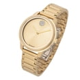 thumbnail image 2 of Movado Bold Quartz Gold Dial Gold Tone Bracelet Women's 34mm Watch, 2 of 5