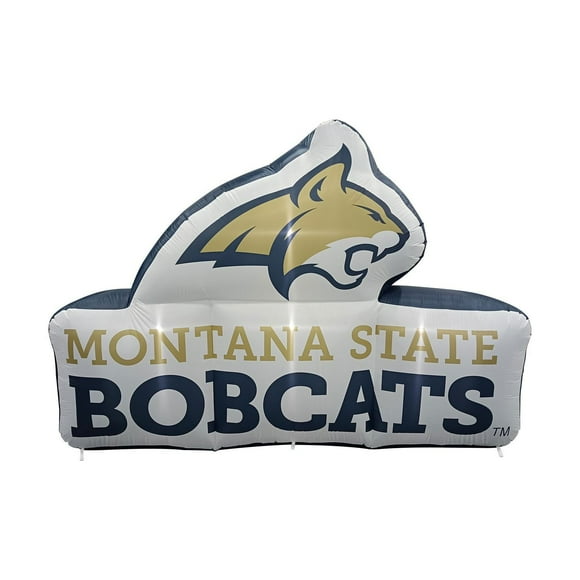 Logo Brands Montana State Bobcats Pre-Lit 7’x10’ Team Inflatable