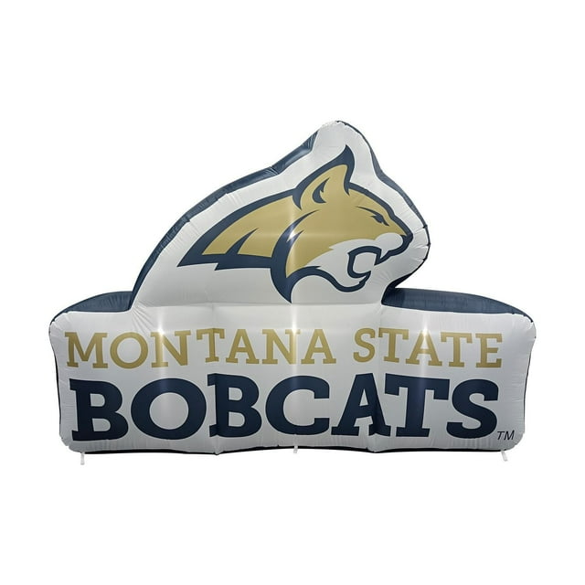 Logo Brands Montana State Bobcats Pre-Lit 7’x10’ Team Inflatable