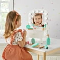 thumbnail interactive-video image 1 of Member's Mark Kid's Mid-Century Modern Tabletop Vanity, 1 of 6