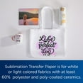 thumbnail image 5 of Brother  SP01PL Sublimation Paper, 8.5 x 11, White, 100 Sheets, 5 of 7