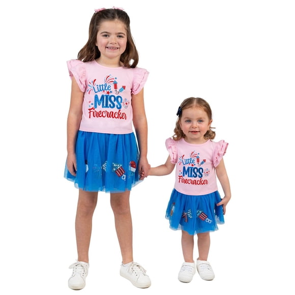 Counting Daisies Girls 2-Piece All American Tutu Set