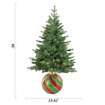 thumbnail image 3 of Member's Mark 4' Pre-Lit Topiary with Ornament Base, 3 of 3