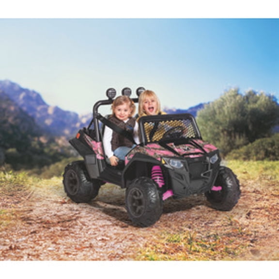 Peg Perego Thundercat Realtree Pink Camo 12V Ride-On