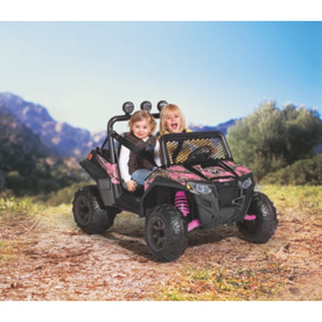 Peg Perego Thundercat Realtree Pink Camo 12V Ride-On