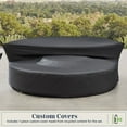 thumbnail image 8 of Member's Mark Hampton Sectional Fire Set with Sunbrella Fabric, 5pc, 8 of 8