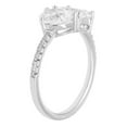 thumbnail image 2 of Lab Created Ruby & White Sapphire Diamond Ring in 14K Gold, 2 of 4