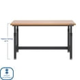 thumbnail image 6 of Seville Classics UltraHD Height Adjustable Workbench, 60" W x 24" D x 28.5"-42" H, 6 of 16
