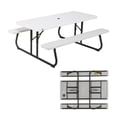 thumbnail image 1 of Lifetime 6-Foot Classic Folding Outdoor Dining Picnic Table, 1 of 10