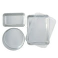 thumbnail image 2 of Nordic Ware Naturals Set: 9" x 13" Cake Pan with Lid, 9" Round Cake Pan, 1.5 lb. Loaf Pan, 2 of 10