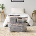 thumbnail image 5 of IRIS USA, Stack & Pull 13 Quart Clear Plastic Storage Box, 10.98" W x 16.50" L x 6.53" H, 8 Piece Set, 5 of 9
