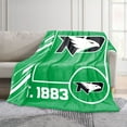 thumbnail image 2 of Logo Brands North Dakota Fighting Hawks 60"x70" Super Plush Blanket, 2 of 6