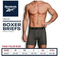 thumbnail image 4 of Reebok Men's 4-Pack Performance Boxer Brief, 4 of 4