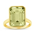 thumbnail image 1 of Emerald Shaped Ring in 14K Yellow Gold, 1 of 7