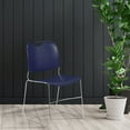 thumbnail image 8 of NPS 8500 Series Ultra-Compact Plastic Stack Chair, Assorted Colors 4 Pack, 8 of 8