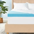 thumbnail image 2 of Serta 3" Cool Nights Gel Memory Foam Mattress Topper, Assorted Sizes, 2 of 8