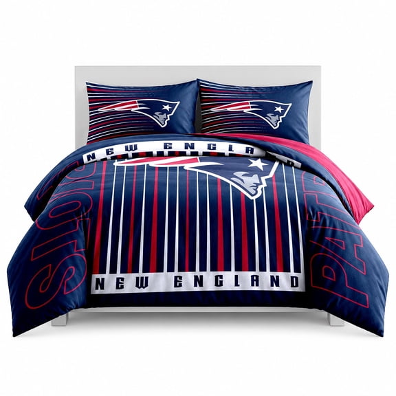 Logo Brands New England Patriots Comforter Set