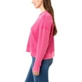thumbnail image 4 of Seven7 Women's Long Sleeve Waffle Crewneck Top, 4 of 7