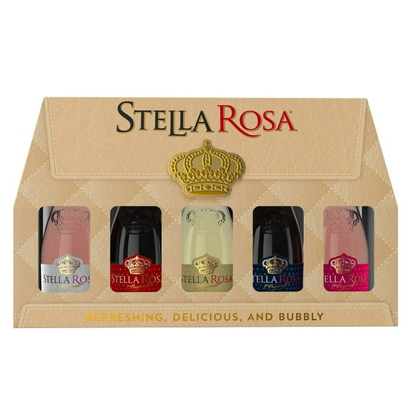 Stella Rosa Handbag Wine Variety Pack, 187 ml, 5 pk.