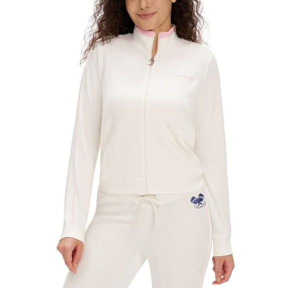 Juicy Couture Women's Cotton Velour Pickleball Jacket