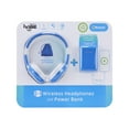 thumbnail image 2 of iVibe 2 in 1 Wireless Bluetooth Headphones and 5000 mAH Powerbank Kit, 2 of 9