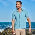 thumbnail image 7 of Greg Norman Men's Button Front Polo, 7 of 7
