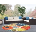 thumbnail image 2 of Safavieh Bahama Indoor/Outdoor Round Rug Collection, 6' 7", 2 of 3
