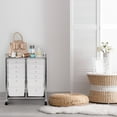 thumbnail image 7 of Seville Classics 12-Drawer Rolling Organizer Cart, 25.2" W x 15.2" D x 31.7" H, 7 of 9