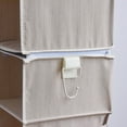 thumbnail image 6 of We Think Storage Set of 4 Attachable Three-Shelf Hanging Closet Organizers, Assorted Colors, 6 of 6