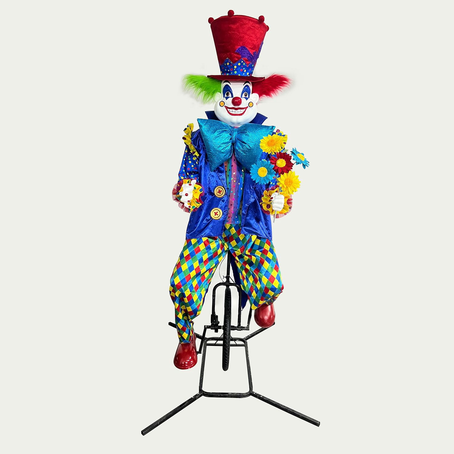 ESPA Marteau Clown Géant 55 Cm – Bleu – Couine En Tapant – Accessoire Déguisement Carnaval Soirée