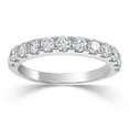 thumbnail image 2 of Round Cut Diamond Band in 14K Gold, 2 of 5