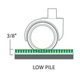 thumbnail image 4 of ES Robbins® Multi-Task Series AnchorBar Chair Mat for Carpet up to 0.38", 45 x 53, Clear, 4 of 8