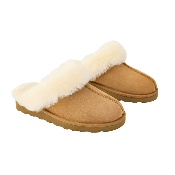 Member's Mark Women's Indoor/Outdoor Sheepskin Slipper - Samsclub.com