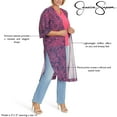thumbnail image 4 of Jessica Simpson Women's Plus Floral Kimono, 4 of 7