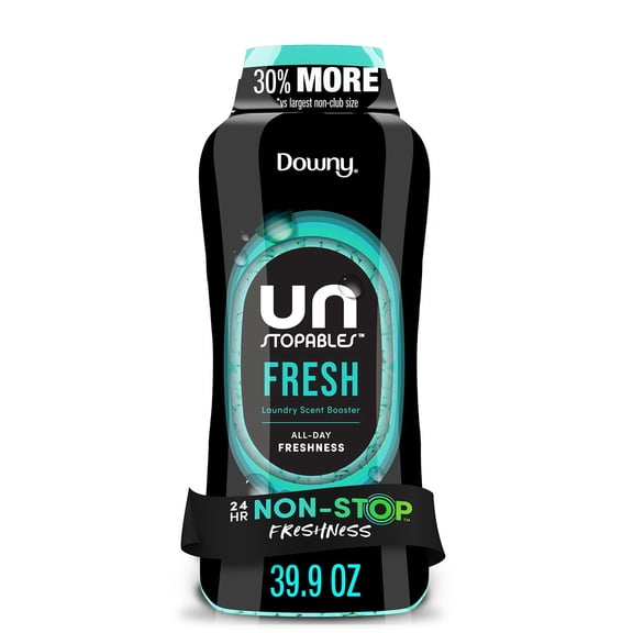 Downy Unstopables In-Wash Laundry Scent Booster Beads, Fresh, 39.9 oz