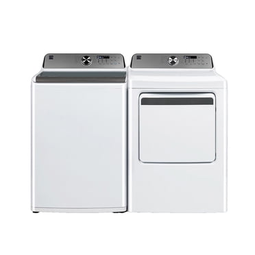 Kenmore 4.4 cu. ft. Top Load Electric Washer and 7.0 cu. ft. Dryer Set