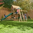 thumbnail image 2 of KidKraft Spacious Skies 5-in-1 Outdoor Swing Set/Playset, 2 of 9