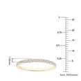 thumbnail image 5 of Lab Created 0.20 CT.T.W. Round Cut Diamond Band in 14K Gold, 5 of 8