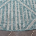 thumbnail image 2 of Safavieh Resort Indoor/Outdoor Round Rug Collection, 6' 7", 2 of 7