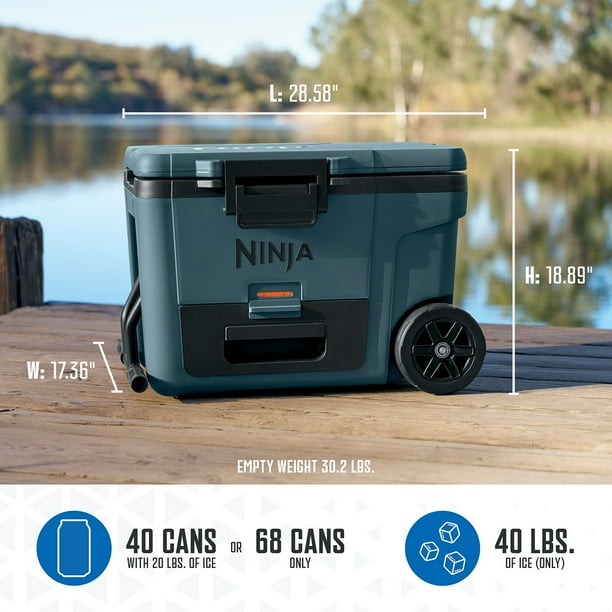 Ninja FrostVault™ 45 Qt Wheeled Cooler with Dry Zone - Samsclub.com
