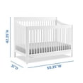 thumbnail image 5 of Delta Children Brooks 6-in-1 Convertible Crib, Choose Color, 5 of 13
