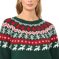 thumbnail image 2 of Vince Camuto Women's Holiday Crew Neck Sweater, 2 of 4
