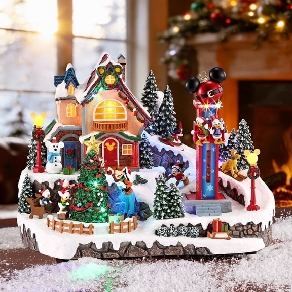 Disney Animated Holiday Village